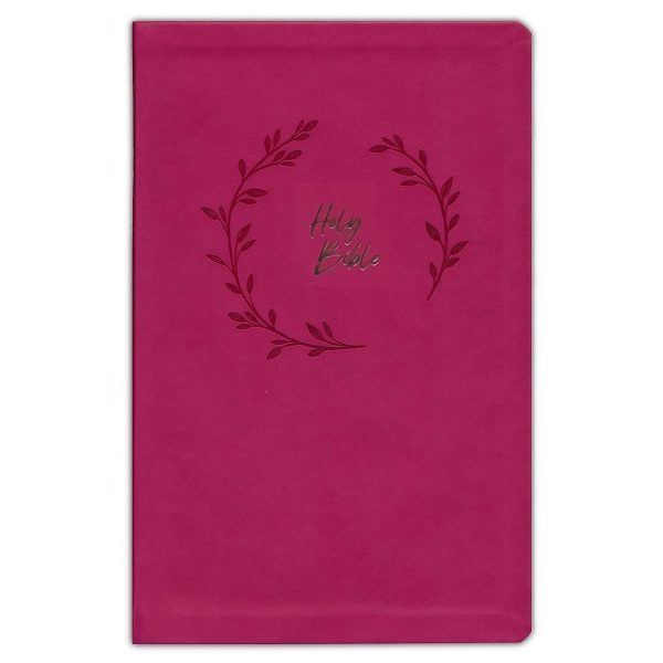 KJV Pink Imitation Leather Value Ultra Thinline Bible Comfort Print - Image 5