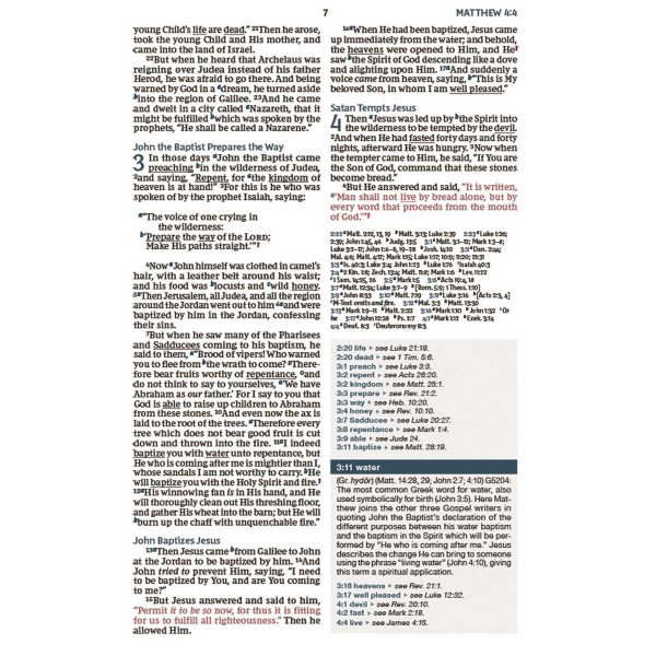 NKJV Word Study Reference Bible Red Letter (Comfort Print)(Hardcover) - Image 12