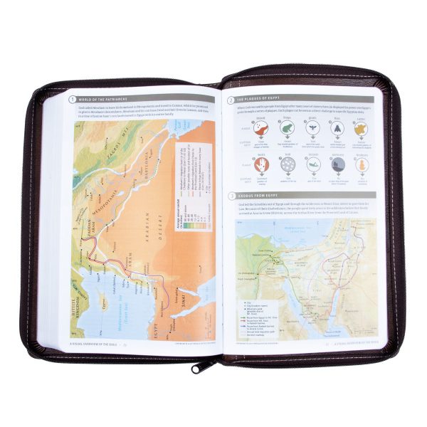 NLT Filament Thinline Reference Bible, Rustic Brown With Zip (Imitation Leather) - Image 20