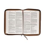 NLT Filament Thinline Reference Bible, Large Print, Stone & Camel With Zip (Imitation Leather) - Image 17