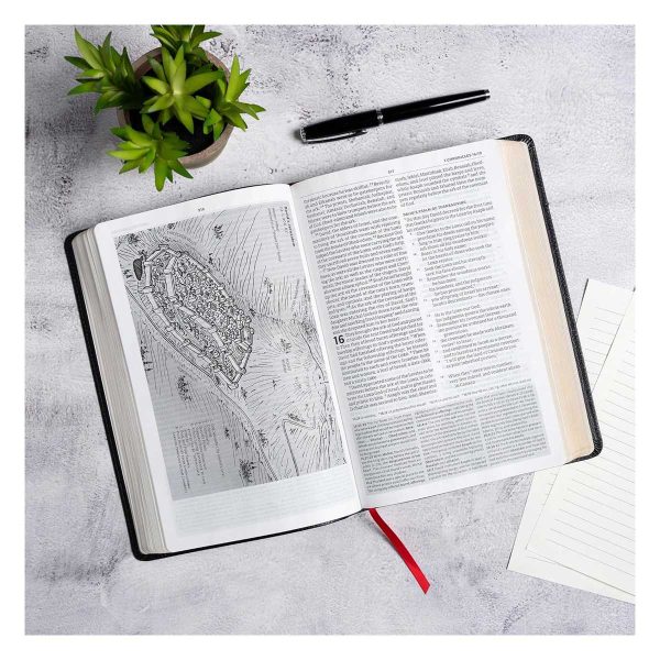 CSB Black Imitation Leather Everyday Study Bible - Image 11
