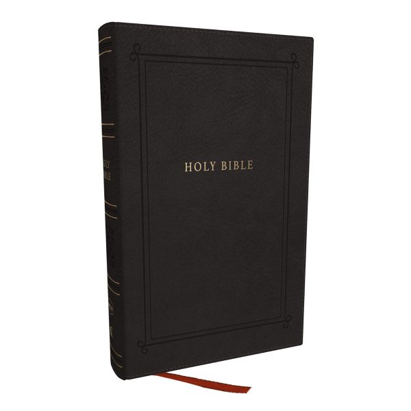 NKJV Black Imitation Leather Personal Size Reference Bible Large Comfort Print Indexed - Image 5