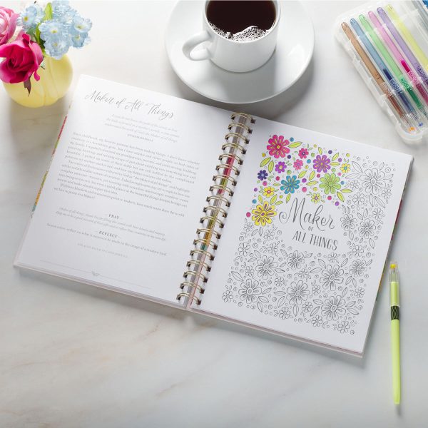 Coloring the Names of God Coloring Book (Spiral-Bound) - Image 12