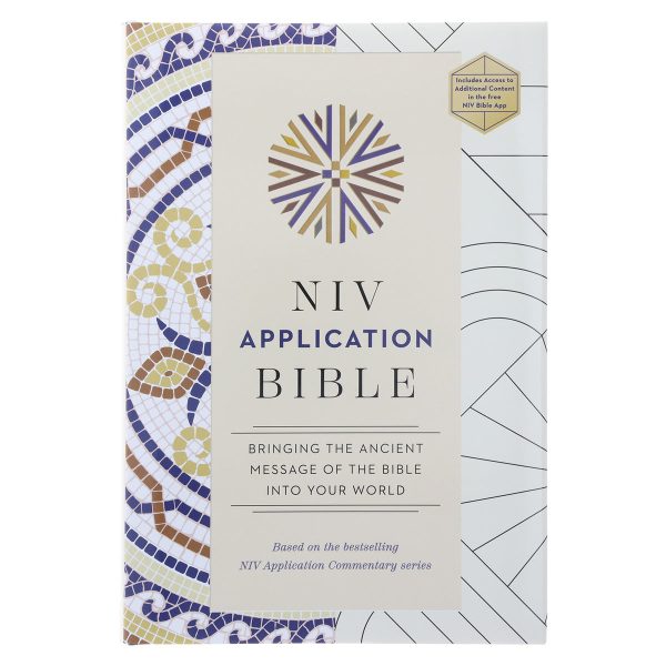 NIV Multi-Cream Hardcover Application Bible Red Letter Comfort Print - Image 3