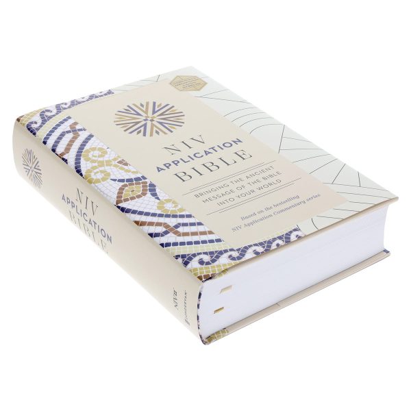 NIV Multi-Cream Hardcover Application Bible Red Letter Comfort Print - Image 5