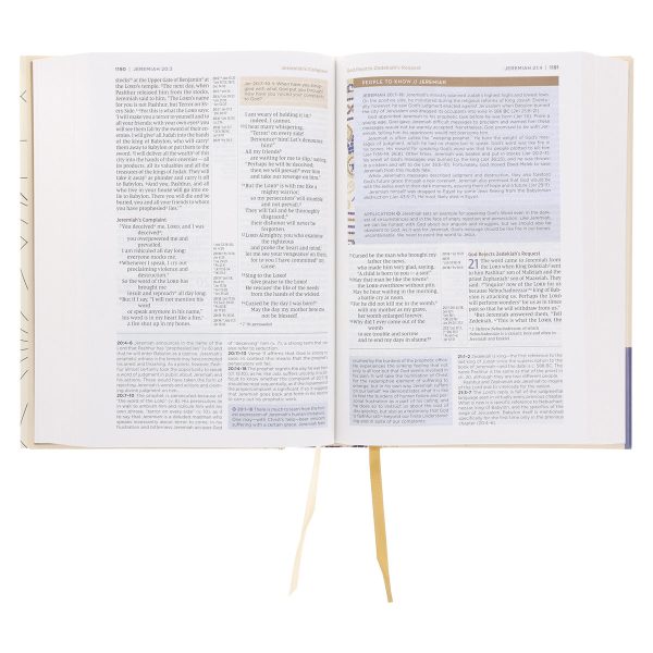 NIV Multi-Cream Hardcover Application Bible Red Letter Comfort Print - Image 8