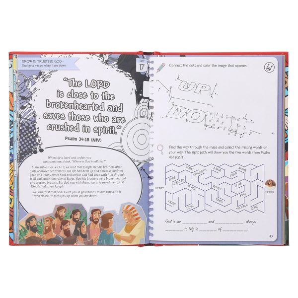Creative Bible Crash Course Boys Edition: With 40 Different Devotions to Grow in Faith HC - Image 19