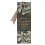 He Has Made Everything Beautiful in Its Time Faux Leather Bookmark - Image 7