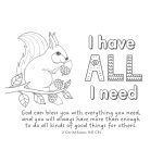 Jesus Loves Me … and Other Things the Bible says about Me Coloring Boxed Cards - Image 9