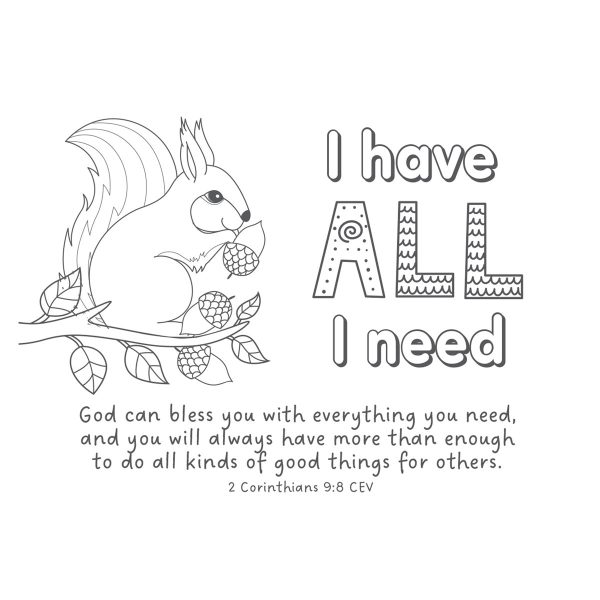 Jesus Loves Me … and Other Things the Bible says about Me Coloring Boxed Cards - Image 9