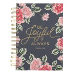Be Joyful Always Large Hardcover Wirebound Journal - Image 3