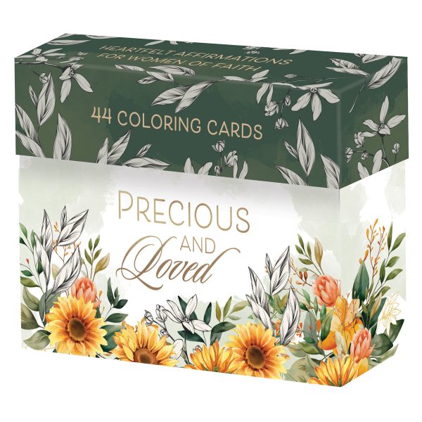 Precious and Loved: Heartfelt Affirmations for Women of Faith Coloring Boxed Cards - Image 7