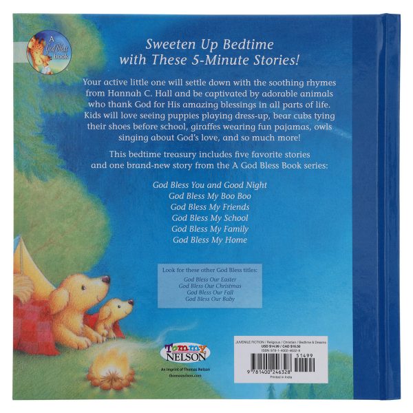 5-Minute Bedtime Treasury: A God Bless Book (Hardcover) - Image 3