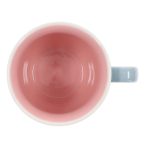 With God All Things Are Possible Teal Ceramic Mug with Pink Interior - Image 12