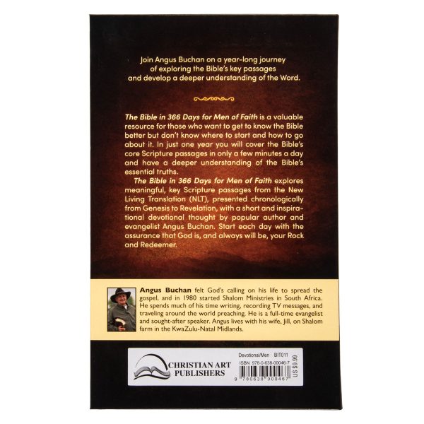 The Bible In 366 Days For Men Of Faith New Cover (Paperback) - Image 20