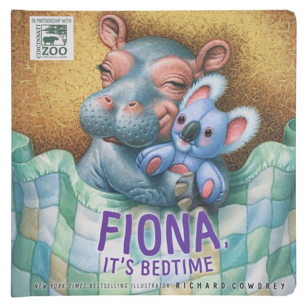 Fiona, It's Bedtime - Fiona the Hippo Book (Board Book) - Image 4