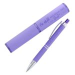 Psalm 46:10 Be Still And Know Purple (Metal Pen In Tube) - Image 13