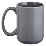 Be Strong & Courageous Grey Ceramic Mug Joshua 1:9 - Image 11