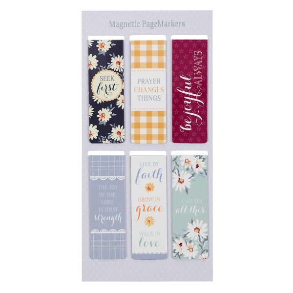 Daisies Magnetic Bookmarks Set Of 6 - Image 10
