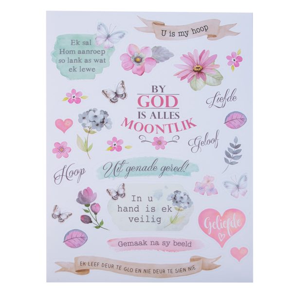 Drie Plakker Bladsye (Set Of 3)(Journaling Stickers) - Image 13