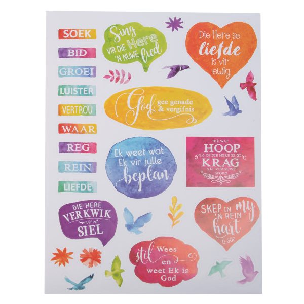 Drie Plakker Bladsye (Set Of 3)(Journaling Stickers) - Image 15