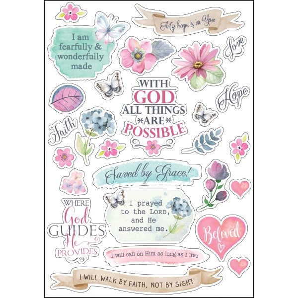 Bible Journaling Stickers (Set Of 3)(Journaling Stickers) - Image 18