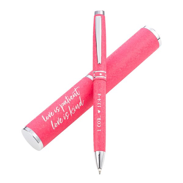 Love Is Patient Love Is Kind Metal Pen In Tube - 1 Corinthians 13:4-8 - Image 13