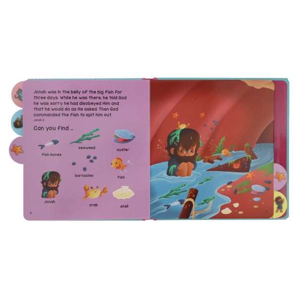 Jonah & the Big Fish - Ready, Set, Find (Board Book) - Image 6