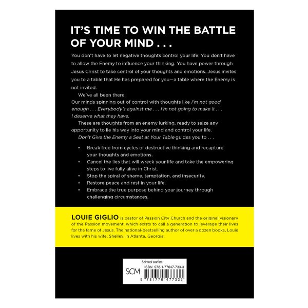 Don’t Give the Enemy a Seat at Your Table: It’s Time to Win the Battle of your Mind PB - Image 8