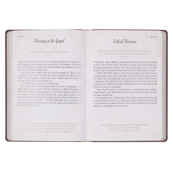 Pursuing God: 366 Daily Devotions (Faux Leather) - Image 15