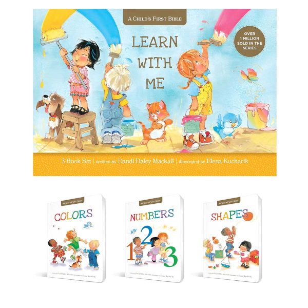 Learn with Me 3 Book Set with Carrying Case -  A Child's First Bible BB - Image 13