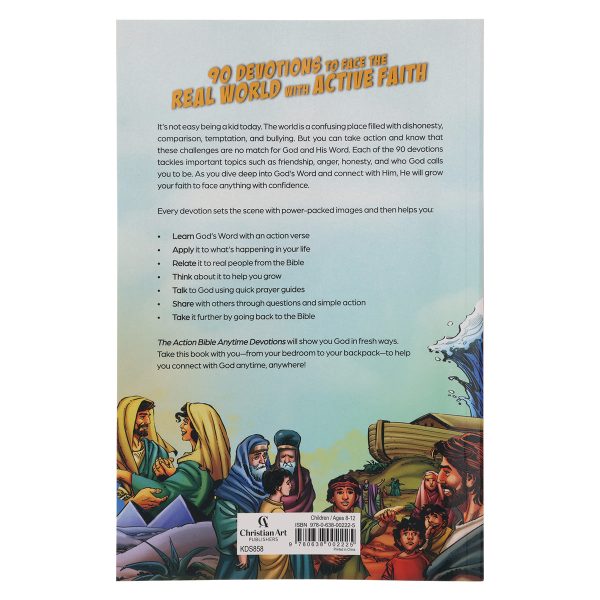 The Action Bible Anytime Devotions: 90 Ways to Help Kids Connect with God Anytime, Anywhere PB - Image 16