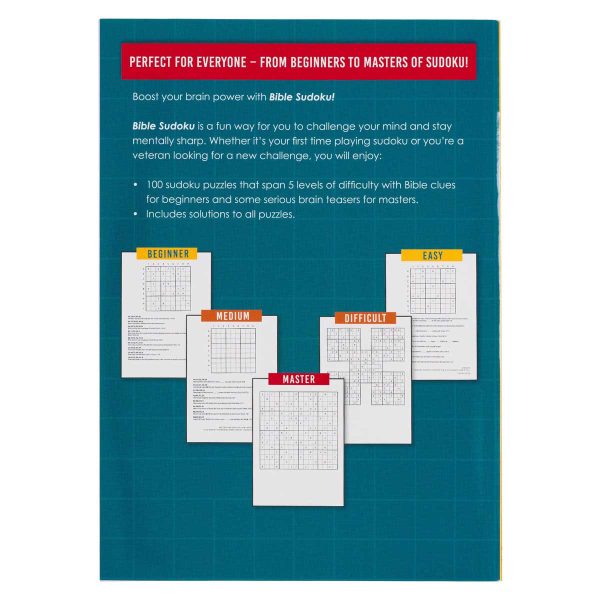 Bible Sudoku: 100 Sudoku Puzzles from Beginner to Master with Solutions (Paperback) - Image 17
