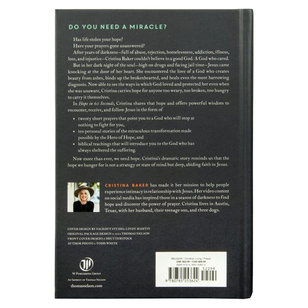 Hope In 60 Seconds: Encountering The God Of The Impossible (Hardcover) - Image 17