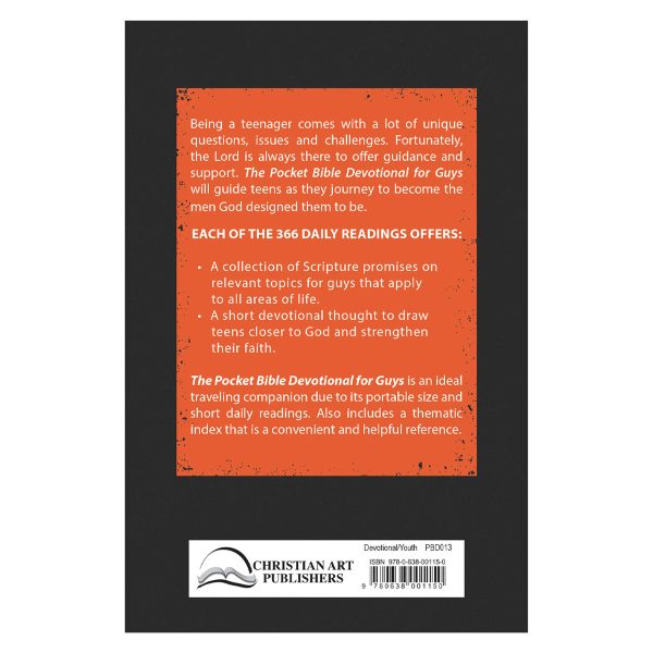 Pocket Bible Devotional For Guys Black (Paperback) - Image 17