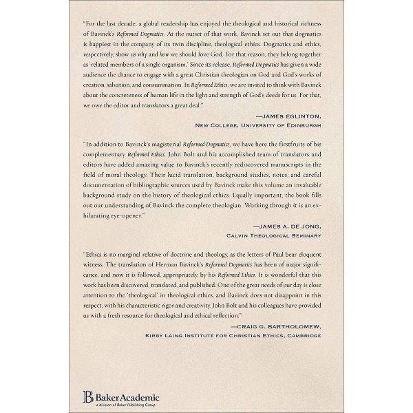 Reformed Ethics: Created, Fallen, And Converted Humanity Volume 1 (Hardcover) - Image 8