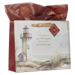 I Have Made You and I Will Carry You Large Landscape Gift Bag with Gift Tag - Image 12