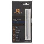 Bolton Grey Twist-Action Gel Pen with Blue Ink - Image 7