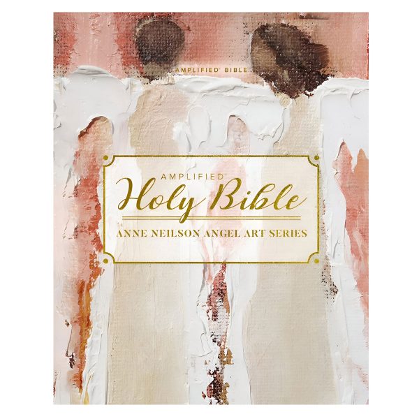 Amplified Blush Imitation Leather Anne Neilson Angel Art Series Holy Bible - Image 16