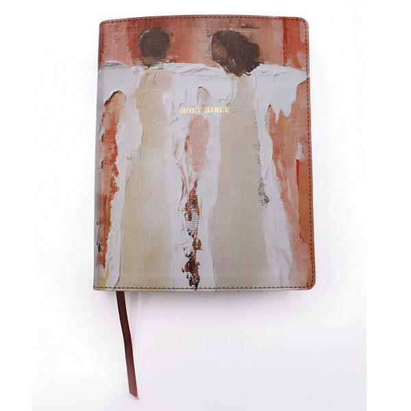 Amplified Blush Imitation Leather Anne Neilson Angel Art Series Holy Bible - Image 17