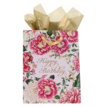 Delight Yourself in the Lord - Happy Birthday Medium Gift Bag with Gift Tag - Image 10