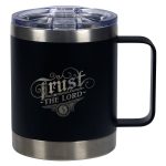 Trust in the Lord Stainless Steel Camp Style Mug - Image 7