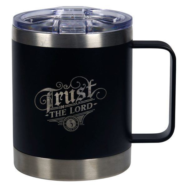 Trust in the Lord Stainless Steel Camp Style Mug - Image 7
