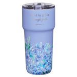 Saved by Grace Through Faith Stainless Steel Travel Mug - Image 7
