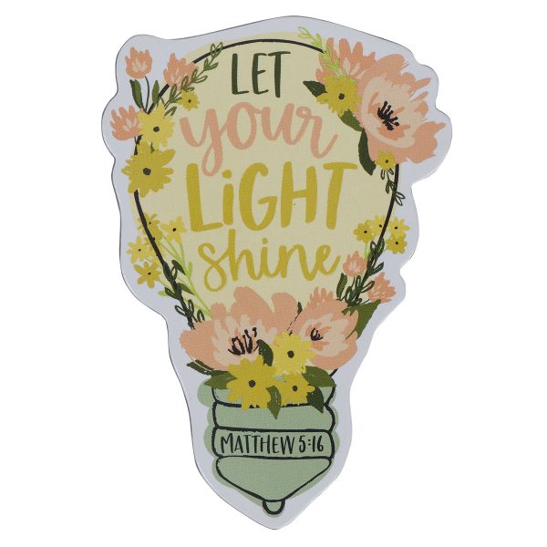 Let Your Light Shine Magnet with a Message - Image 7