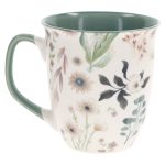 Be Still & Know that I Am God Ceramic Mug with Green Interior - Image 14