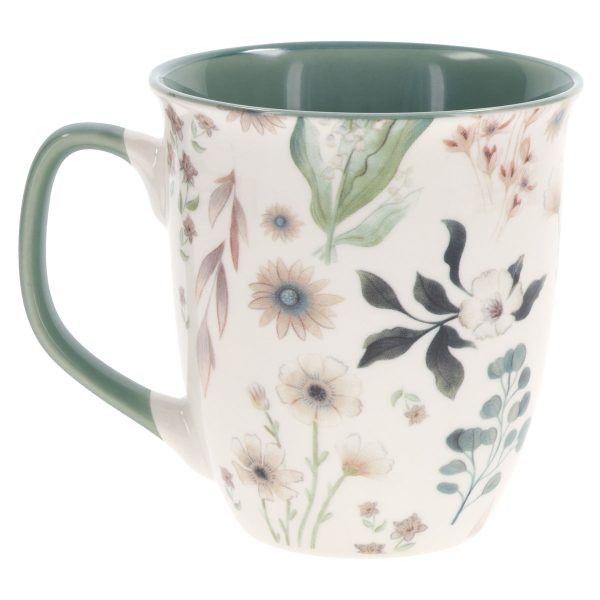 Be Still & Know that I Am God Ceramic Mug with Green Interior - Image 14