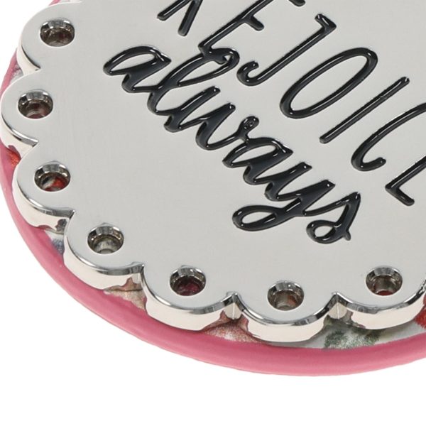 Rejoice Always Metal Key Ring - Image 18