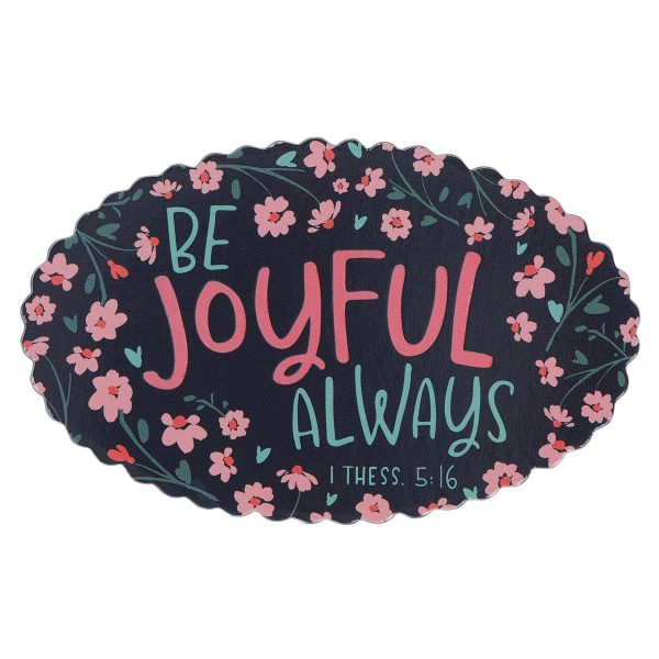 Be Joyful Always Magnet with a Message - Image 7
