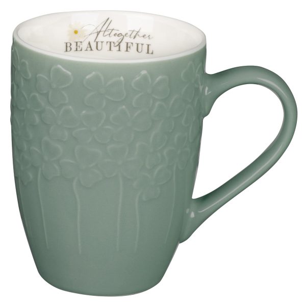 Altogether Beautiful Green Ceramic Mug - Image 10